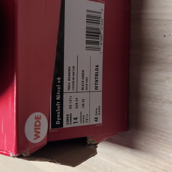 New balance Men's dynasoft nitro V6 trail running shoes - Picture 6 of 6